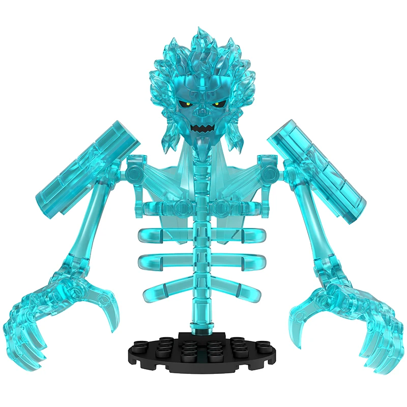 Anime-Actionfiguren-Bausteine-Set – Ninja Susanoo Bone Modellbausatz, 3D-Montagespielzeug für die Sammlung von Kindern und Erwachsenen, Halloween-Geschenk – Detail 17