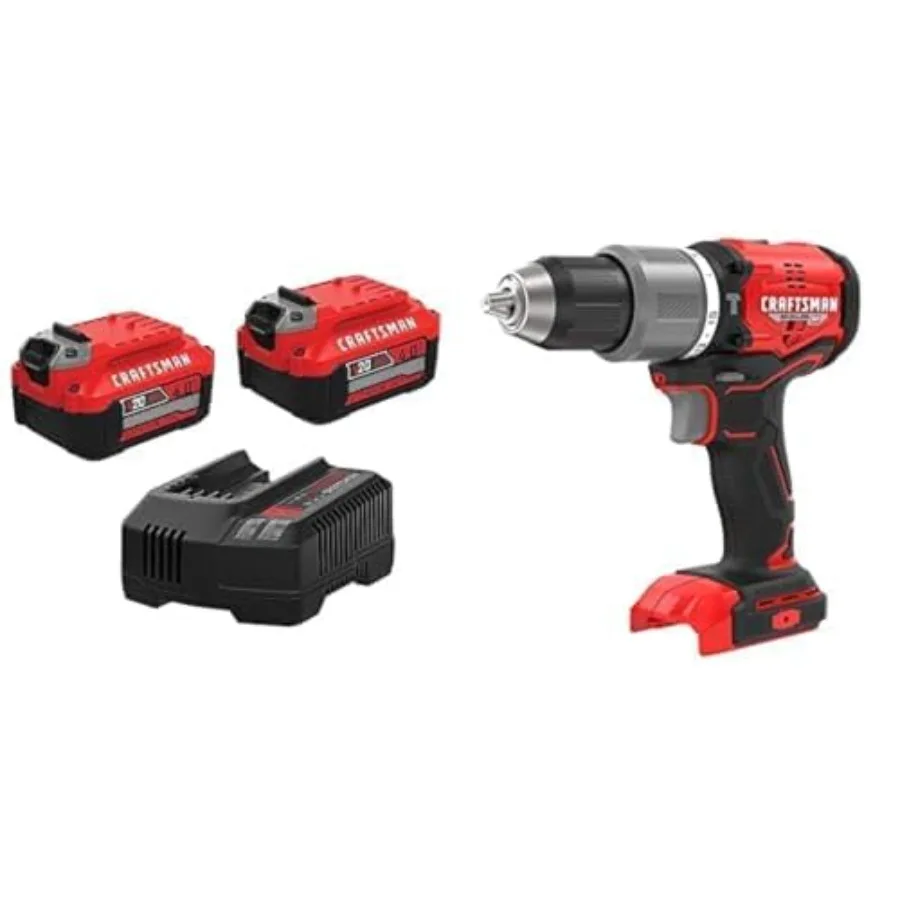 

Аккумуляторная ударная дрель V20 1/2 дюйма CMCD732B с батареей и зарядным устройством (CMCB204-2CK)