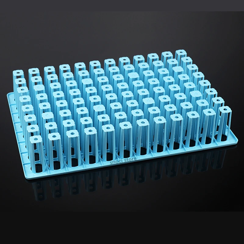 Test Tube Rack Centrifuge Storage Organizer Vial Holder Multifunction Sampling PP Material Pipe Shelf Bracket