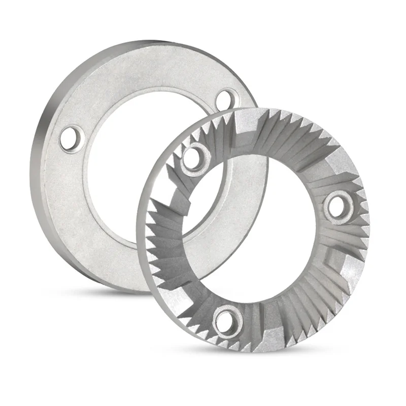 

YLS-Grinder Disc Accessories Pack Of 2 40MM Metal Texture For Bean Grinder Burrs Cutter Disc Grinder