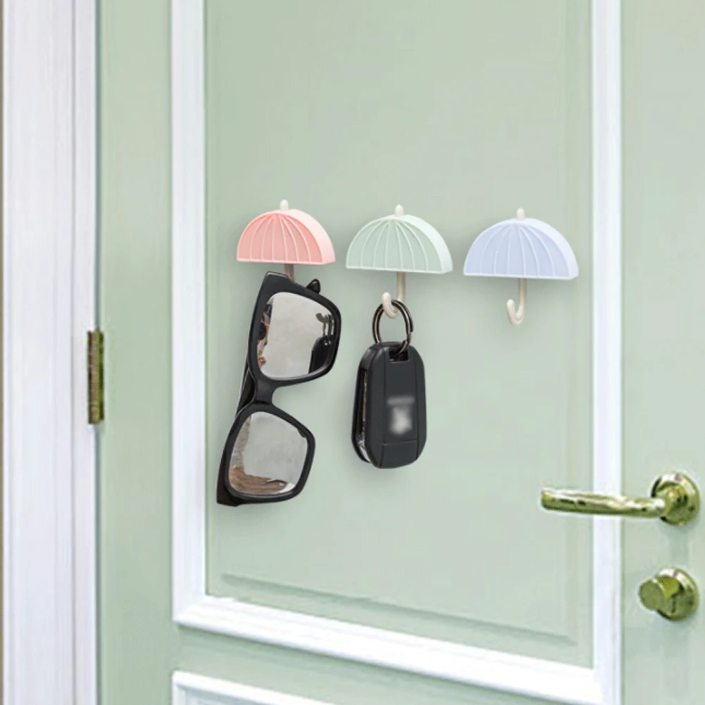 Household Storage Hook Versatile Wall-mounted Key Holder Creative Hook Space-saving Storage Rack Hook For Home Organization