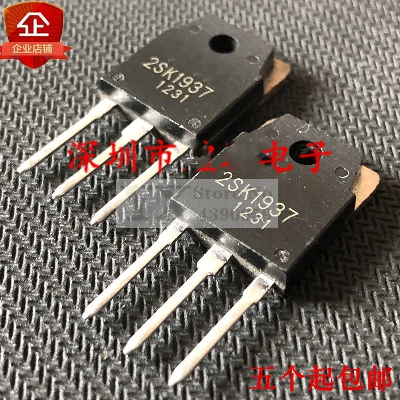 (5-20PCS) 2SK1937 K1937  500V 15A Field effect transistor Brand New and original