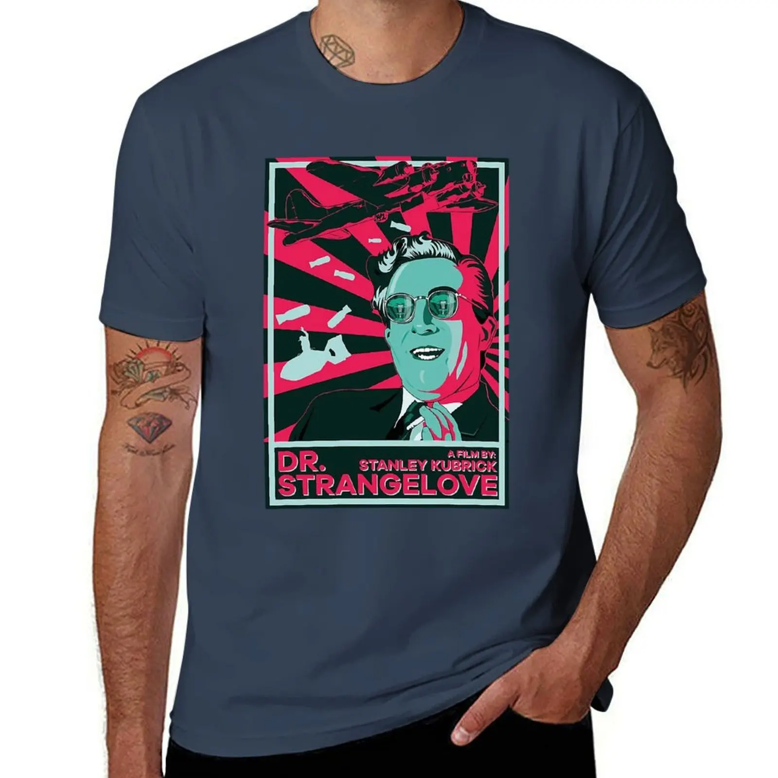 Dr-Strangelove Tee Stanleys T-Shirt cotton t shirts man 100% man t shirts for men casual man tshirt T-Shirt