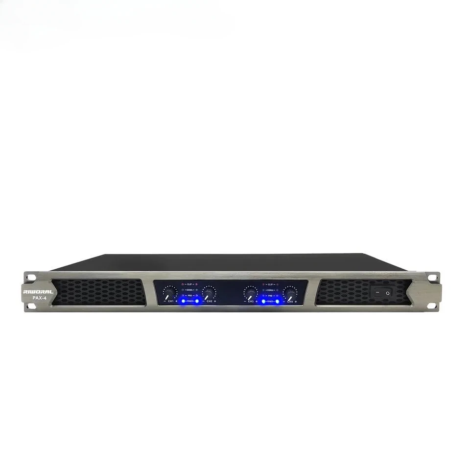 

PAX4 Amplificador De Donido Profesional Clase D 1200W*4 High Power Professional 4 Channels Digital Power Amplifier