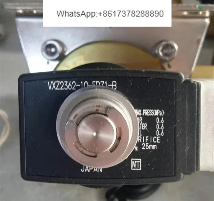 solenoid valve VXZ 2362-10 - 5DZ 1 - B, caliber 1 inch, fineness is almost new, test performance is intact