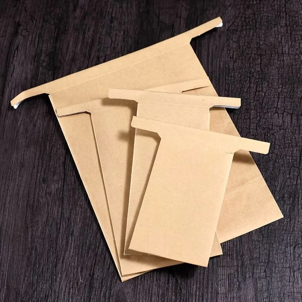 Kraft Paper Tea Storage Pouch For Loose Leaf Herbs Food Grade Foil Lined Zipper Bag Resealable Packaging