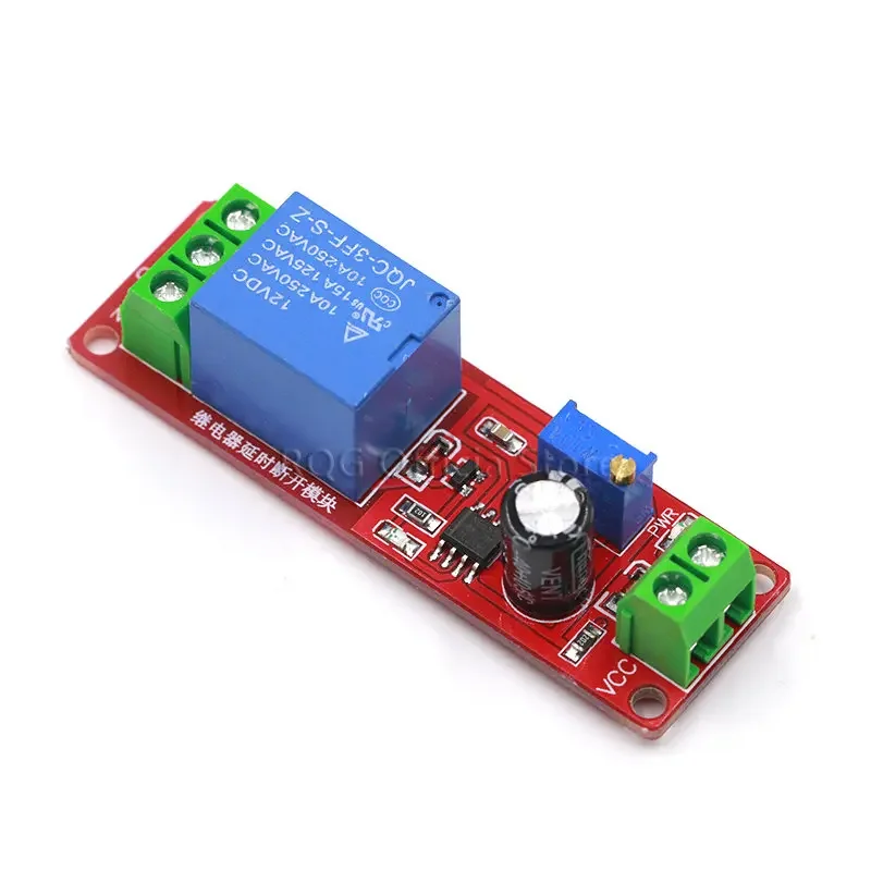 NE555 DK555 Timer Switch Adjustable Disconnect Module Time delay relay Module DC 12V Delay relay shield 0~10S