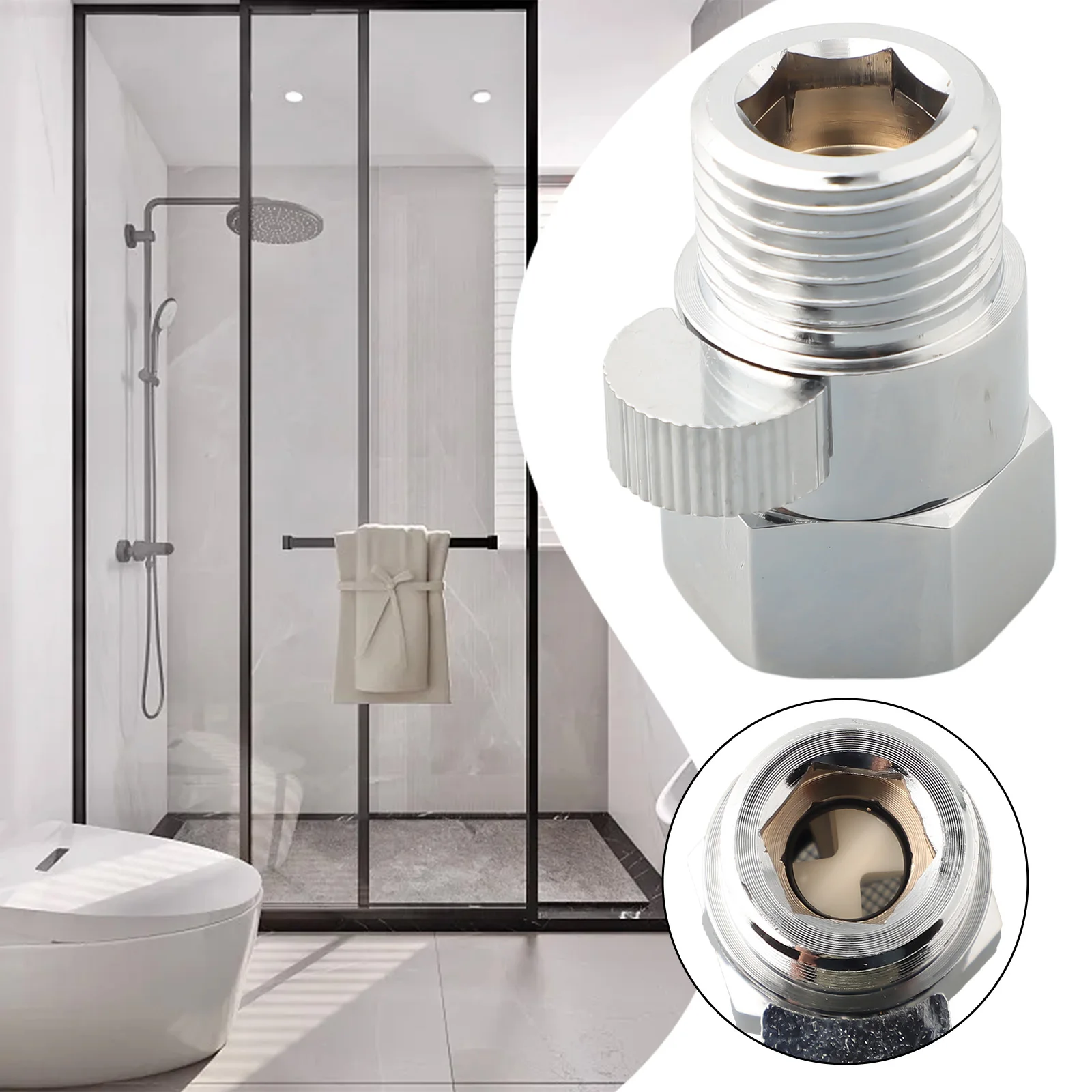 New Shower On Off Valve Quick Switch G 1/2\\\
