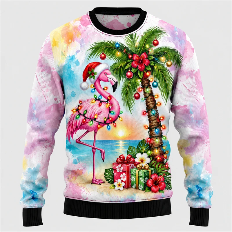 Pull de Noël moche à motif fla - Men'S Fashion Xmas Party avis et prix