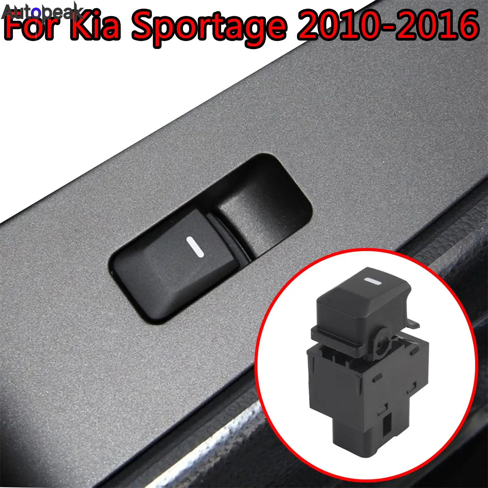 For Kia Sportage 2010 2011 2012 2013 2014 2015 2016 93581-3W000 Car Accessories Power Window Switch Lifter Button Passenger Side