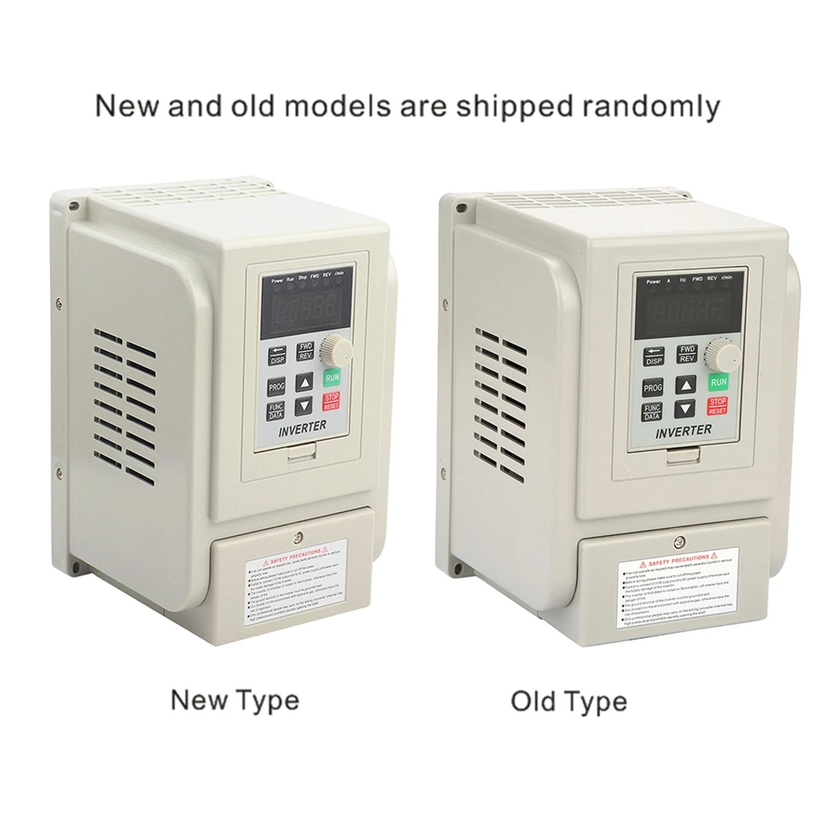 Adjustable Frequency Drive VFD 220VAC Single Phase Variable Frequency Drive VFD Speed Controller for 3 Phase 2.2kW AC Motor