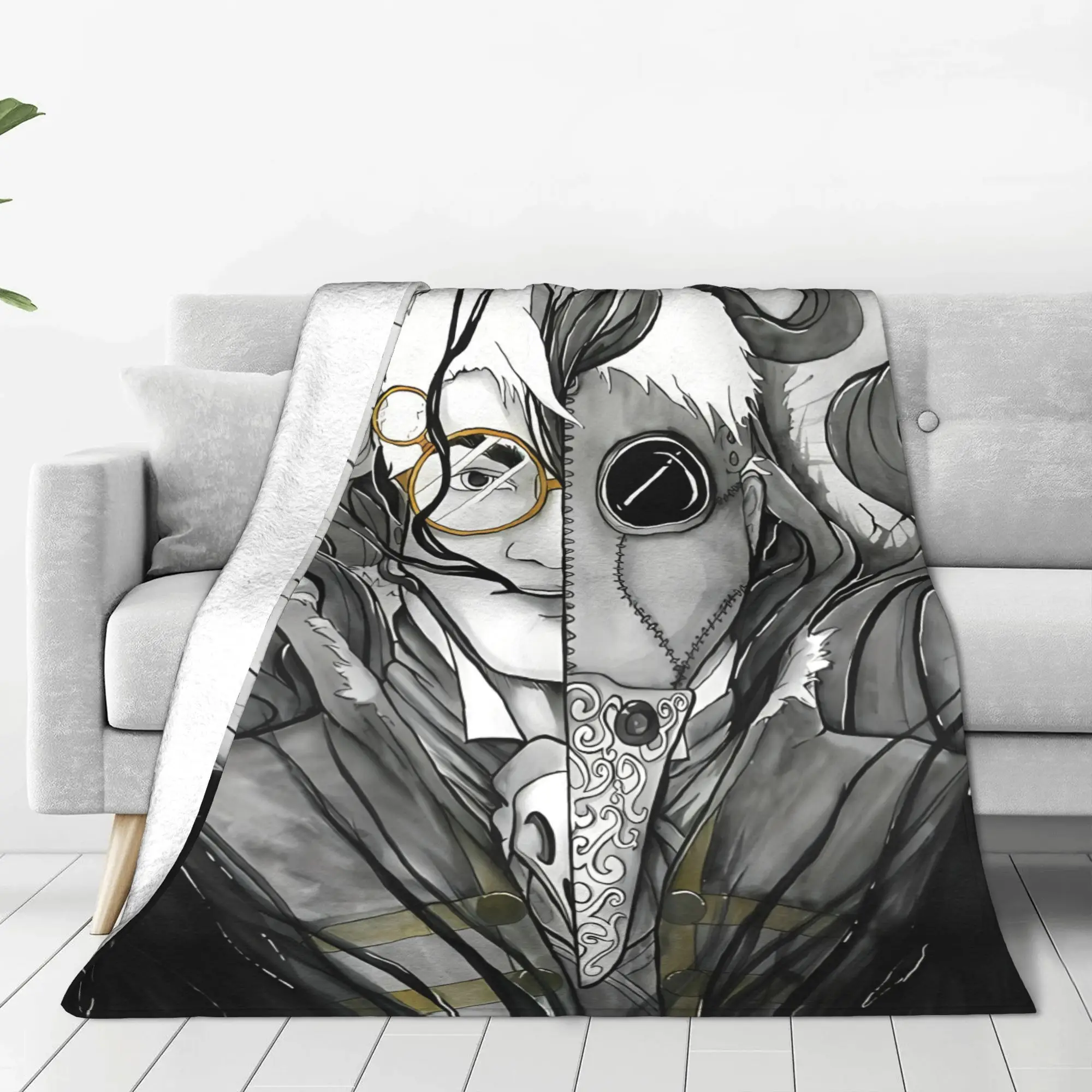 1PC Percy Divided Critical Role Home Room Decorations Winter Blankets For Adults Bedding Home Interior Sofa Knee
