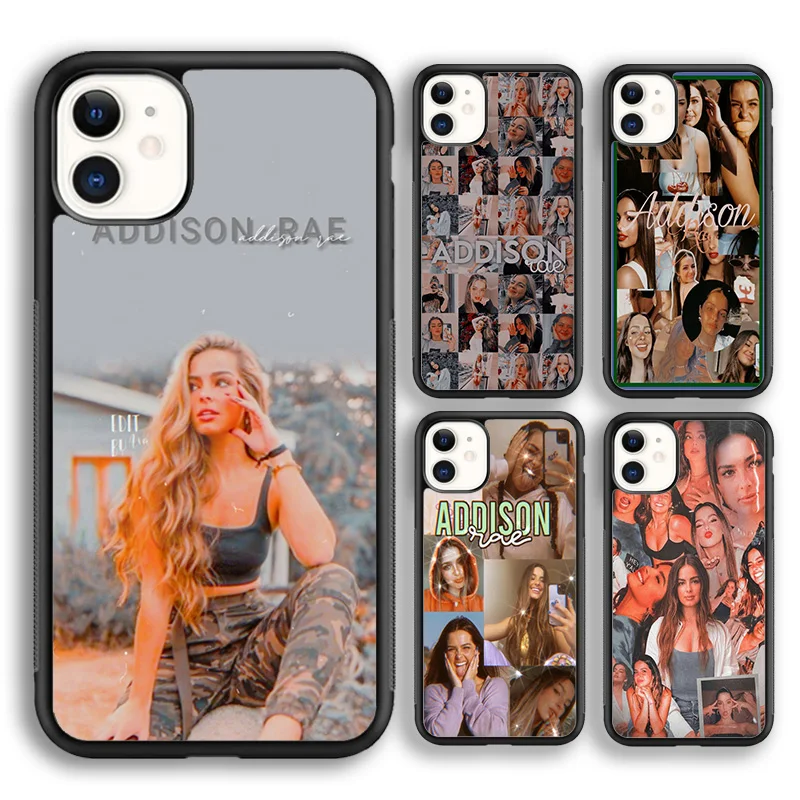 Мягкий чехол для телефона Addison Rae, чехол для iPhone 15 SE2020 14 6 7 8 plus XS XR 11 12 mini 13 pro max, оболочка, оболочка, чехлы