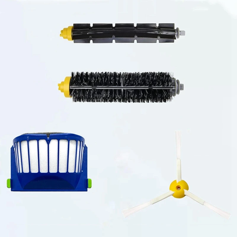 Запасные части YCOC для Irobot Roomba 694 692 676 675 677 671 610 690 680 660 650 620 645 655, фильтры щетки для робота-пылесоса