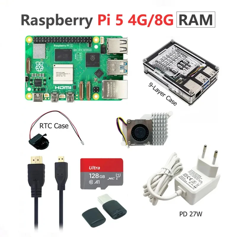 Raspberry Pi 5 Model Pi5 4GB / 8GB RAM Option