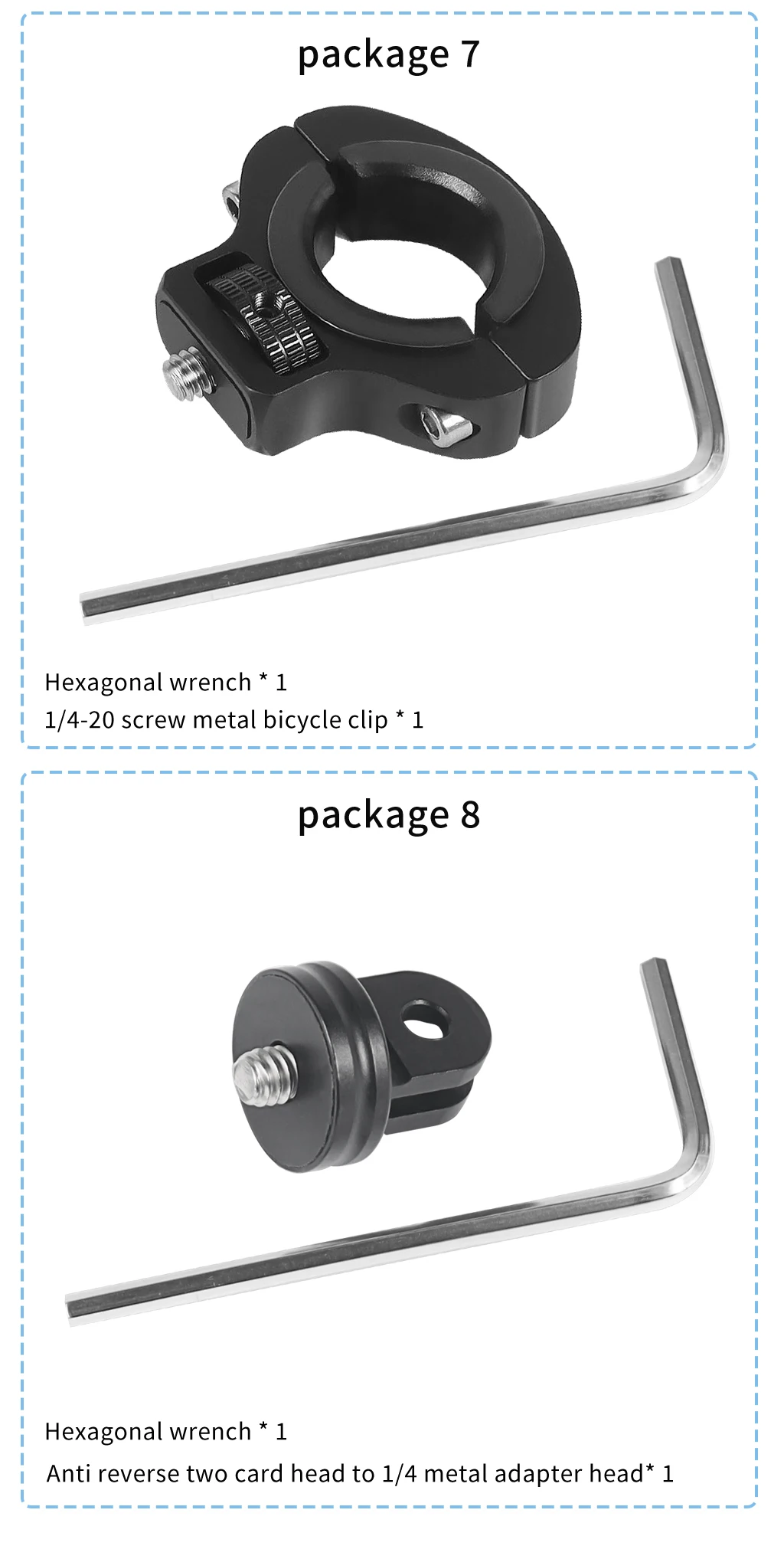 Carbon Fiber Extension Pole 1/4 Schraube Selfie Stick 12mm Erweiterte Stange für Gopro für DJI OSMO360 für Insta360 Kamera FOV Halterung – Detail 12