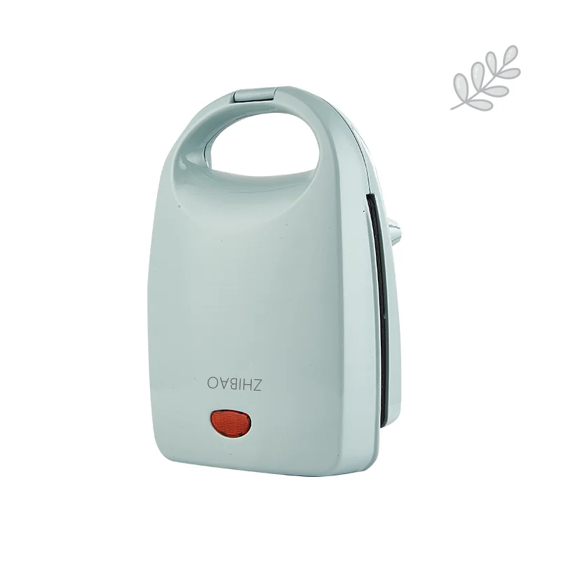 サンドイッチ/パニーニ/ワッフル用の3-in-1朝食メーカー、コンパクトな電気トーストプレス機、学生向けの健康的なスナックメーカー