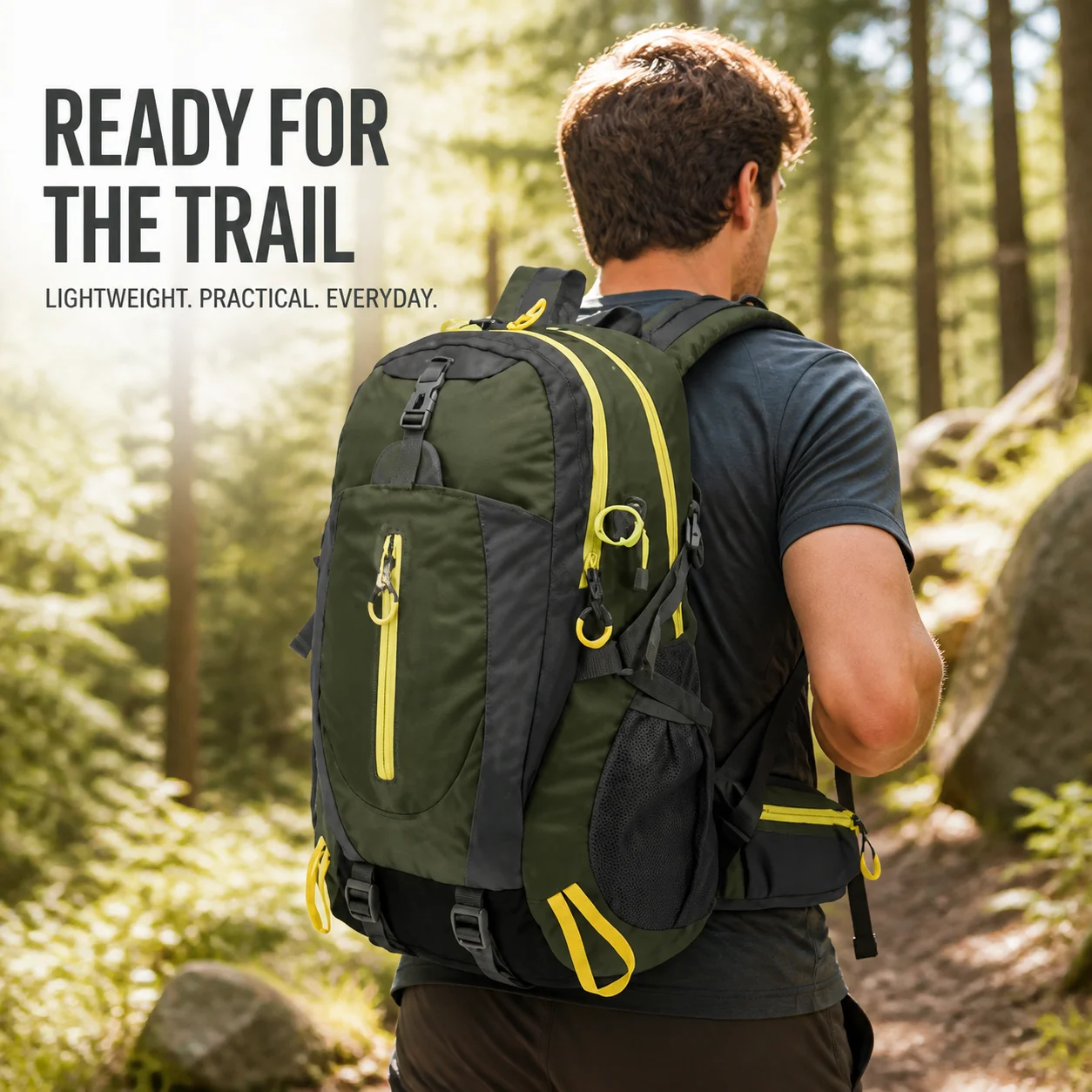 Multi-Pocket Outdoor Hiking Backpack 5