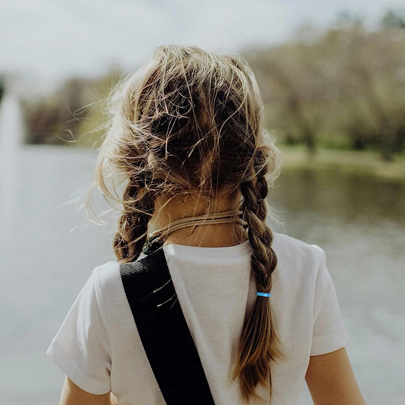 I CAN’T SWIM” Cartoon Hair Elastics, 300+ Count for Christmas Party Hairstyles - Colorful & Fun Disposable Bands for Girls - Image 5