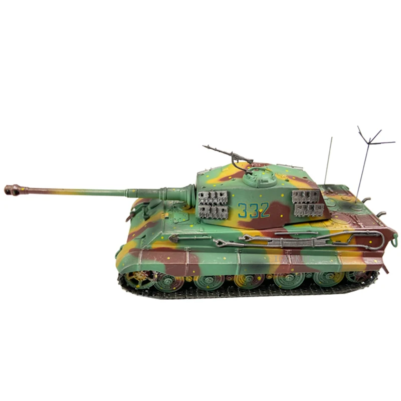 1/72 Germany King Tiger Tank Eastern Front Finished Military Model Panzerkampfwagen VI Ausf.B Alloy Static Ornament Toy Gift