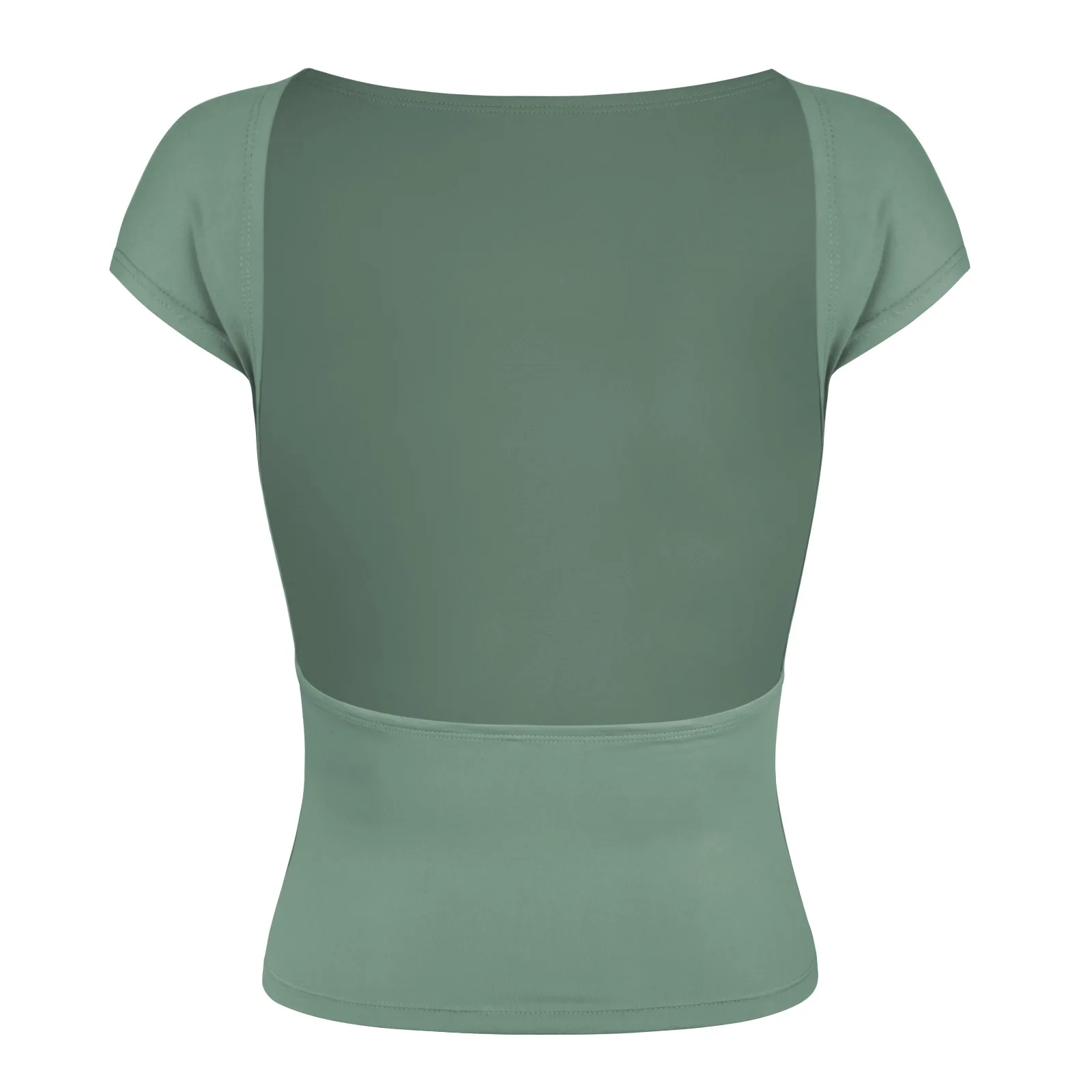 2025, Sommer, neue Mode, Damen-Tops, T-Shirts, Y2K, sexy, rückenfrei, bequem, atmungsaktiv, kurzärmelig, Slim-Fit-Damenbekleidung – Detail 5