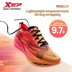 Xtep 160X 5.0 Pro Running Shoes Men Carbon Plate Professional Marathon PB Sport Shoe Lightweight Durability Sneaker 977319110039