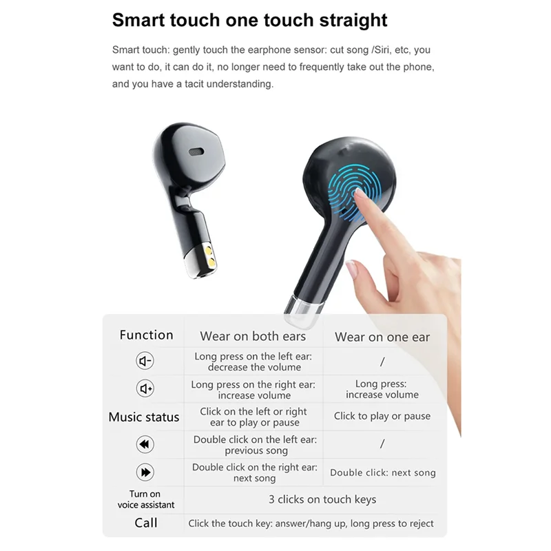 سماعة رأس ABZW BT NFC الذكية 2 في 1 سماعة رأس رياضية للياقة البدنية والطقس مقاومة للماء ومعدل ضربات القلب