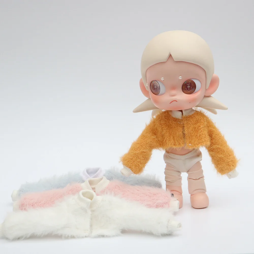 The New High-value 10cm Doll Clothes Zsiga Movable Doll Bjd Doll Gaz  Clothes Jacket Winter Sweater 20cm Doll Clothes