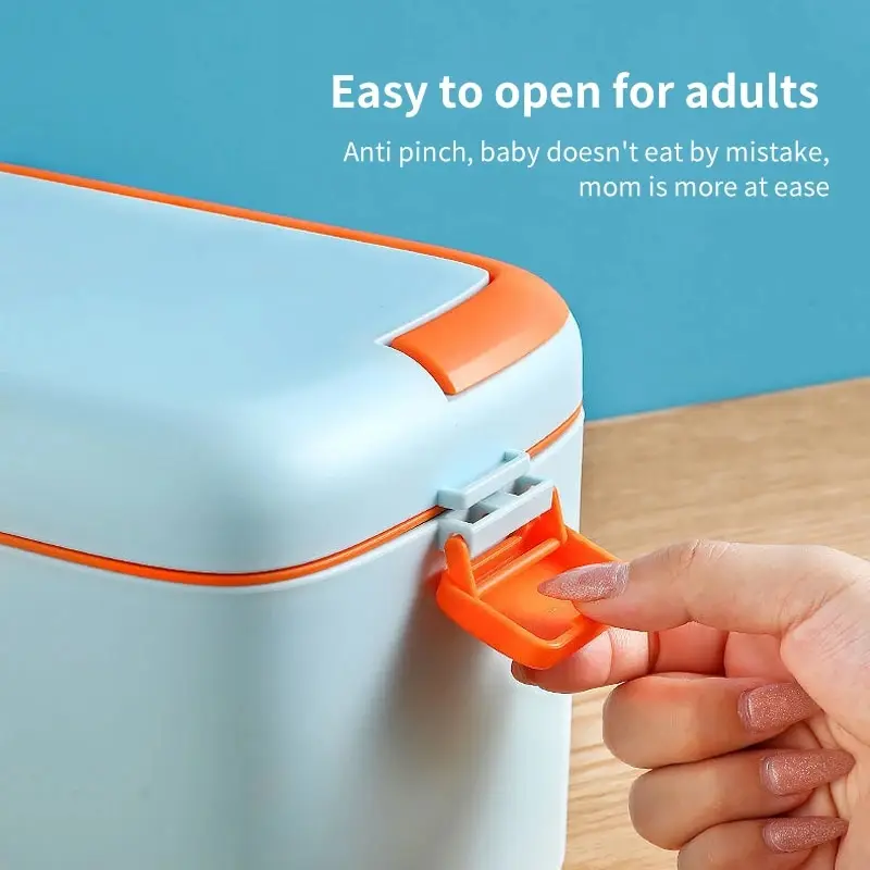 Portable Plastic Medicine Box First Aid Kits Storage Box Family Office Travel Emergency Kit with Handle Medication Organizer - view 4
