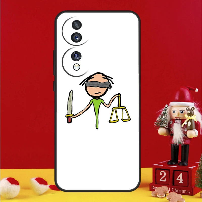  Law Lawyer Judge Justice Case For Honor X8b X9b X8a X9a X7a X6a X7 X8 X9 Honor 70 50 10 90 Lite Magic 6 5 Pro Cover