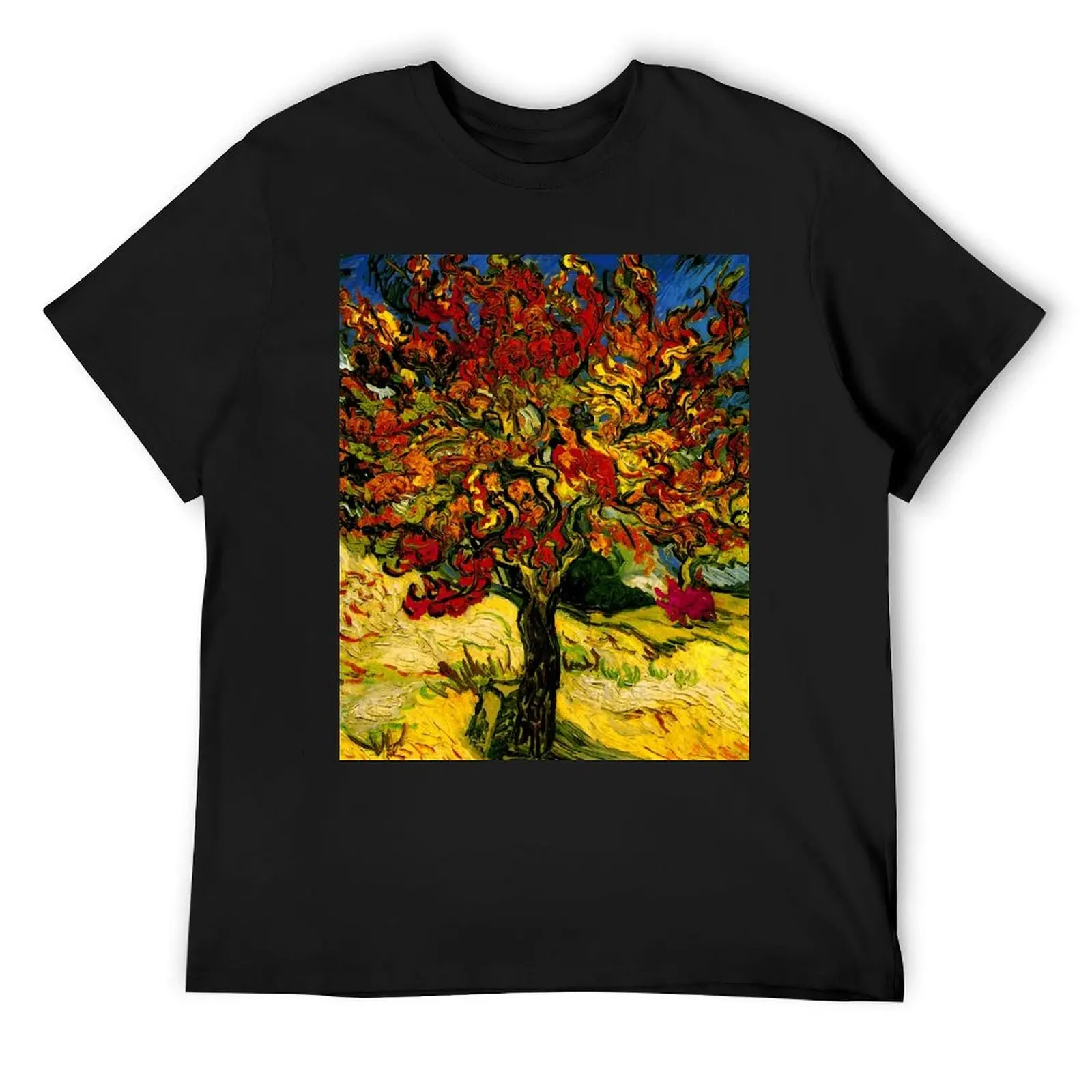 Van Gogh Mulberry Tree Print T-Shirt