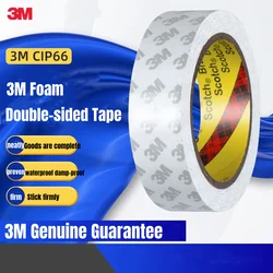 3M 5-60mmx3m Double-Sided Adhesive Strong Non-Trace Foam Tape High Temperature Resistant White Foam Double Sided Adhesive Tape