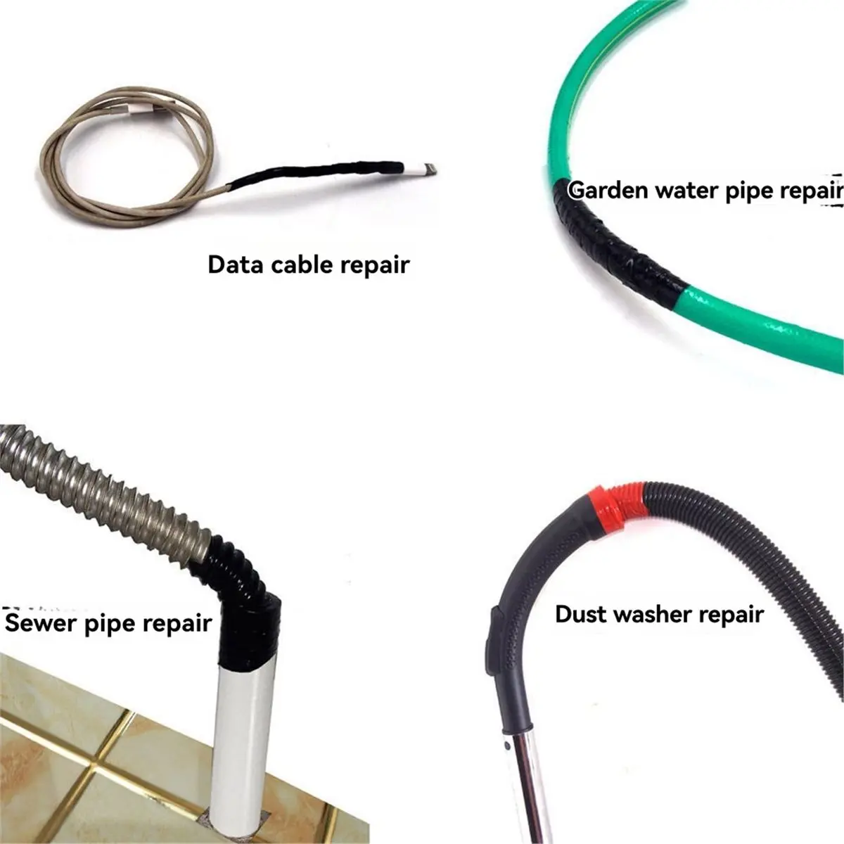 ABPP 5cmx3M Self Sealing Fusing Silicone Tape Heavy Duty & Leak Proof Rubber Waterproof Hose Tape Pipe for Water Emergency