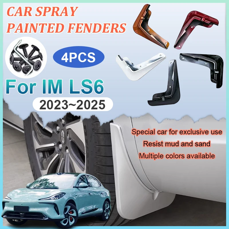 

Car Baking Paint Fender For MG LS6 IM LS6 2023 2024 2025 Mudguard Mud Flap Guards Splash MudFlaps Mudguards MudFlap Accessories