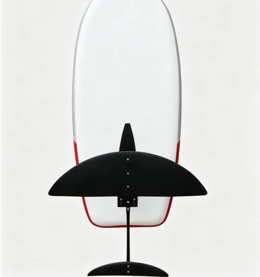 Carbon Hydrofoil Wing Surf Board Unpowered Thruster, Foil Board for Wing SUP Kite Surfing Kite Foil