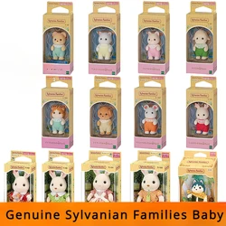 Original Sylvanian Families 2024 Children Toys Anime Figure baby castle play ground Hot Collectible Doll Birthday Gift For Gril