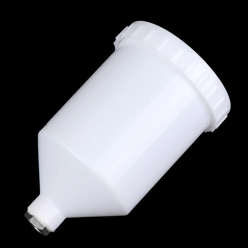 Емкость 125 мл 250 мл 600 мл Пластиковая чашка для распылительной краски Чашка для распылителя Детали пистолета-распылителя Высокая прочность Высокая прочность