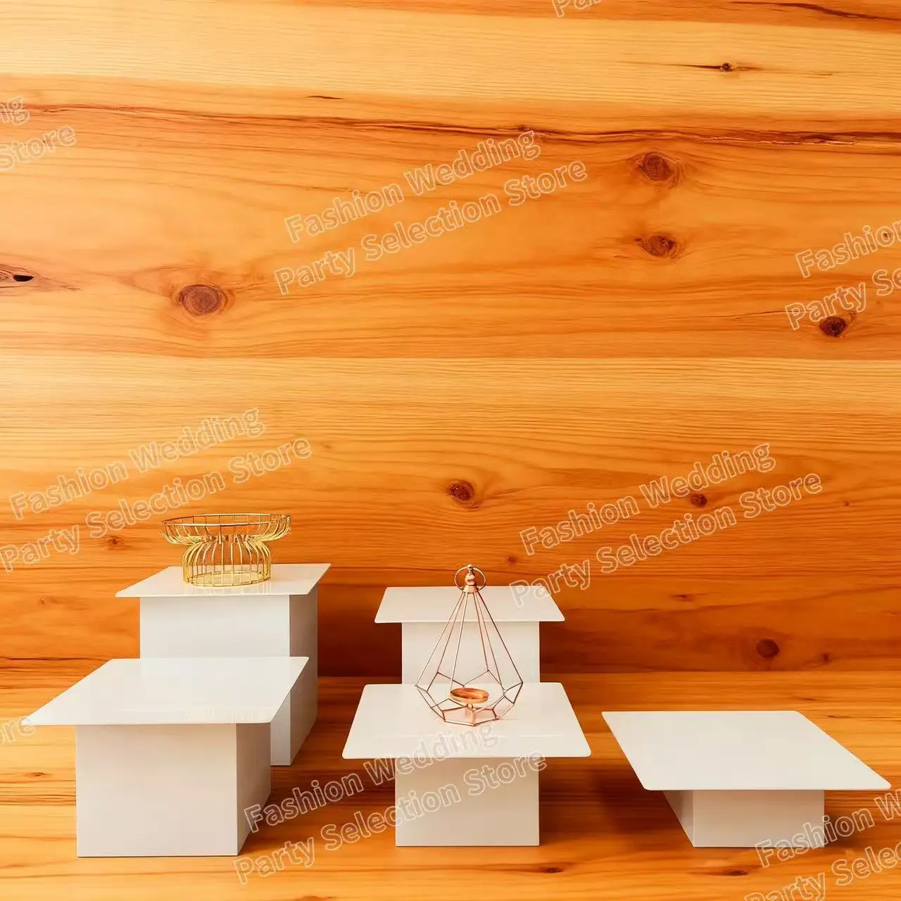 

Glossy White Acrylic Cake Rack with Tray, Suitable for Weddings,buffets , Birthday Parties, Dessert Tables, Beverage Decor Stand