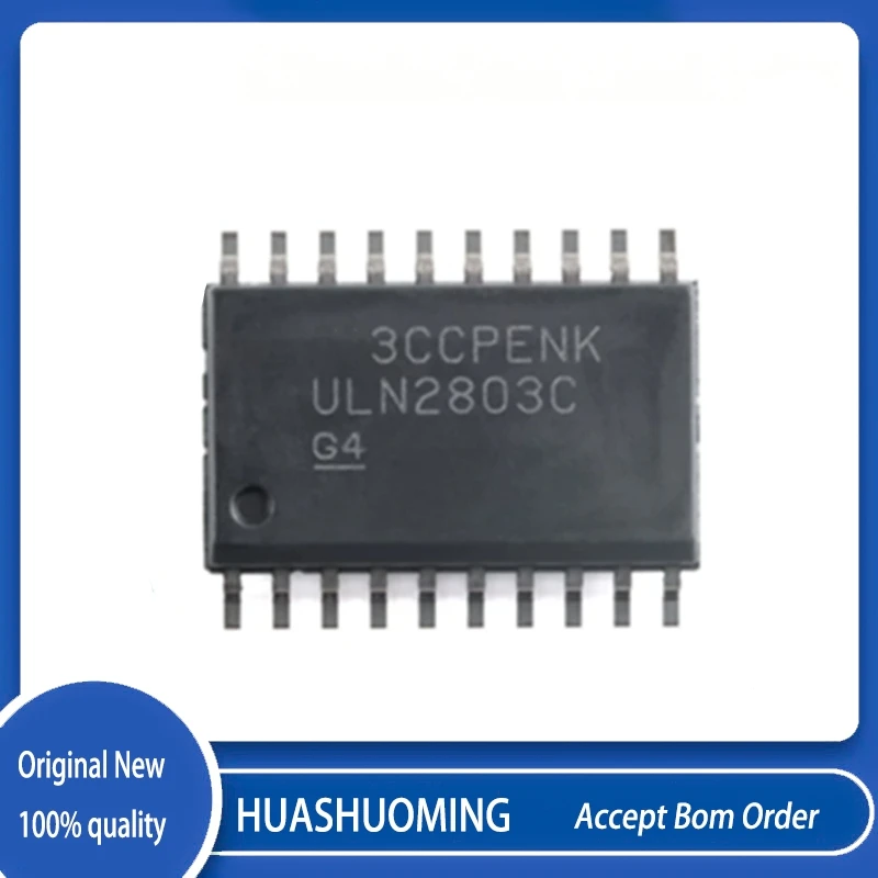 10Pcs/Lot  ULN2803CDWR ULN2803C SOP-20