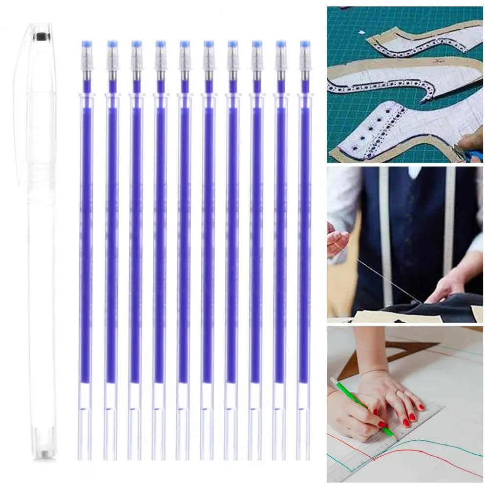 Wide Application  Useful Sewing Quilting Heat Erasable Pen Portable Fabric Marker Pen Smooth Writing   Sewing Accessories