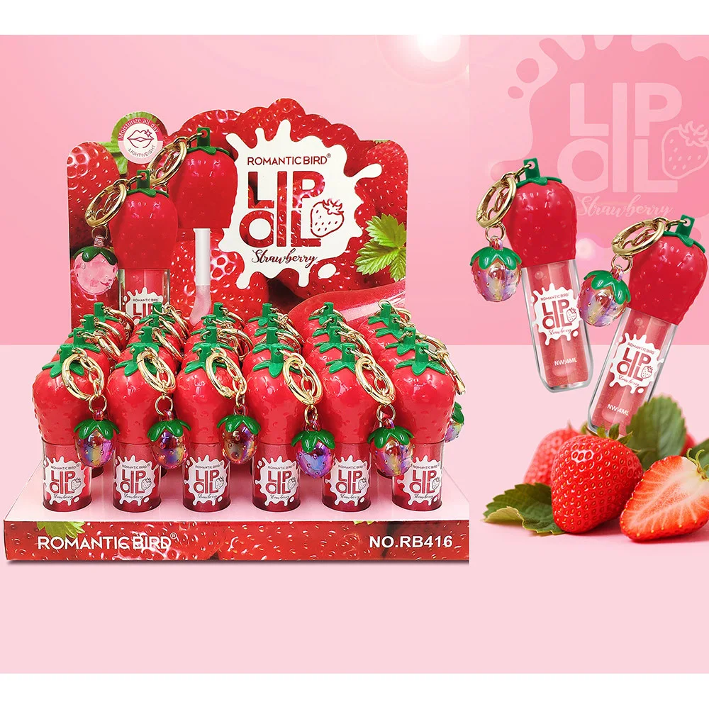 24pcs Juice Box Lip Gloss Set Cute High-shine Color Changing Moisturizing Girls Lip Oil Kawaii Lips Makeup Bulk