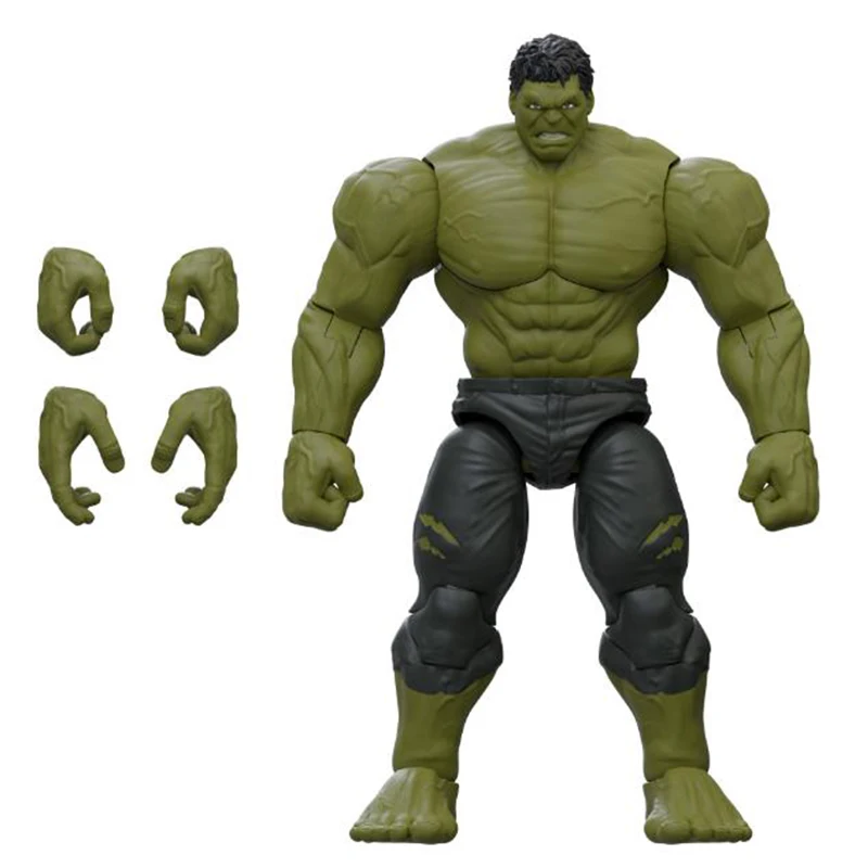 Fondjoy Iron Man MK50 Action Figures Hulk Spider-Man Thanos 1/12 Assembled Toy Model Collect Ornaments Boy Toy Birthday Gifts
