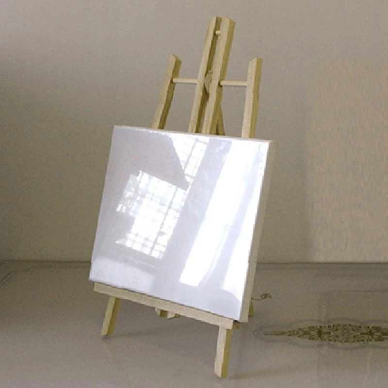 حامل طاولة من خشب الزان الطبيعي لرسم الفنان رسم حرفي قابل للطي حامل خشبي إطار عرض أفضل بيع #2