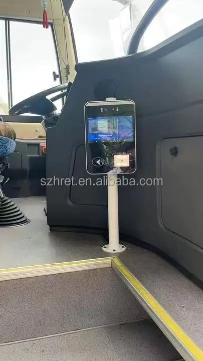 Made In China Bus Ticket Validator WithSmart Card Reader QR Barcode Scanner 4G LTE Battery Camera
