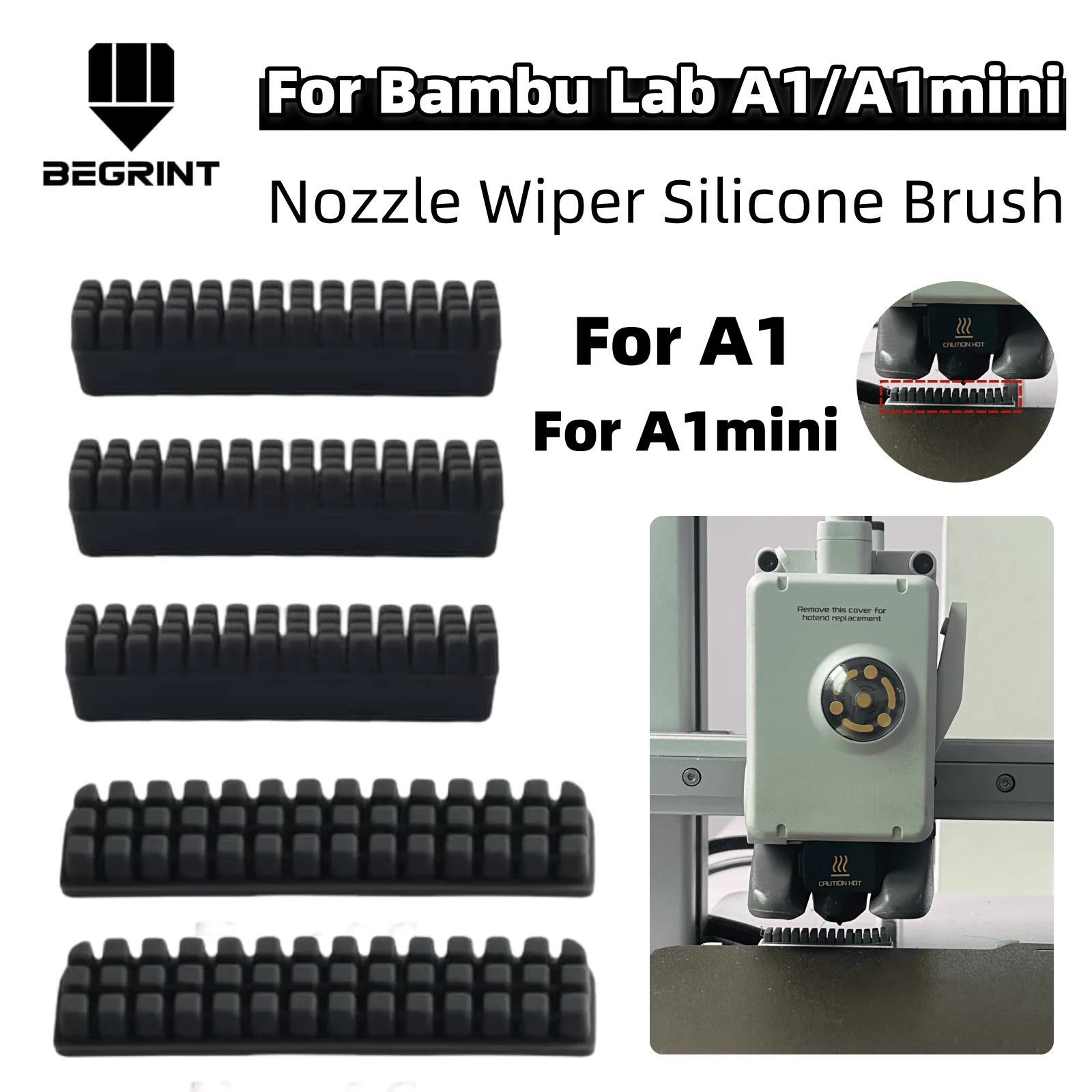 For Bambu Lab A1 series 3D Printer Parts Nozzle wiping kit For Bambu Lab A1 series 3D Printer Parts Nozzle wiping kit
