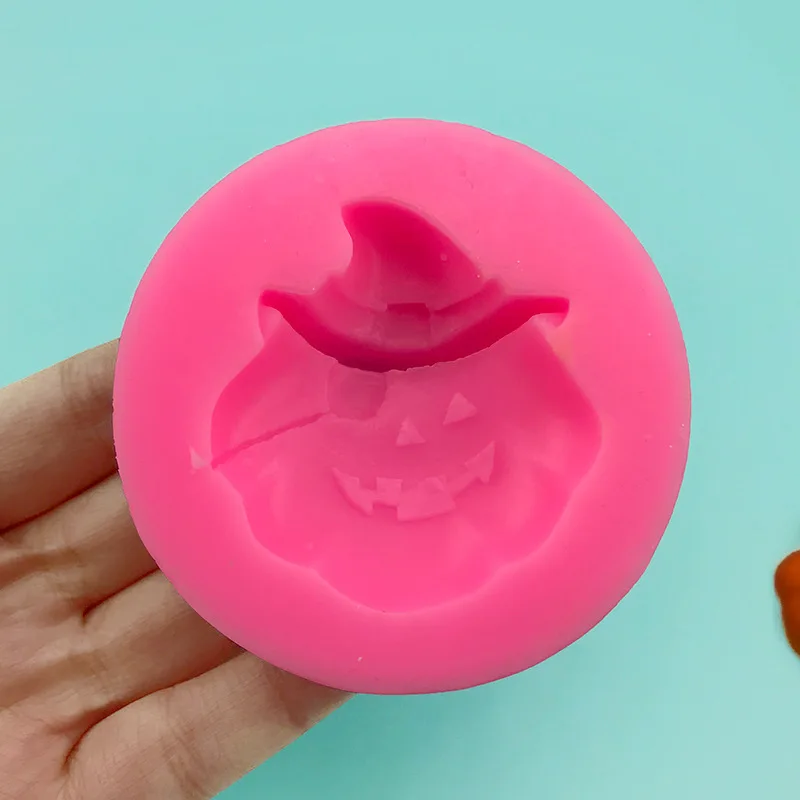 Pirate Pumpkin Shaped Silicone Mold DIY Halloween Theme Cake Mold Baking Decoration