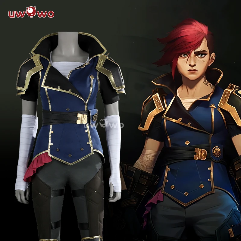 

UWOWO Collab Series：Vi Cosplay League of Legends/LOL Arcane Season 2 Vi Cosplay Costume Halloween Costume