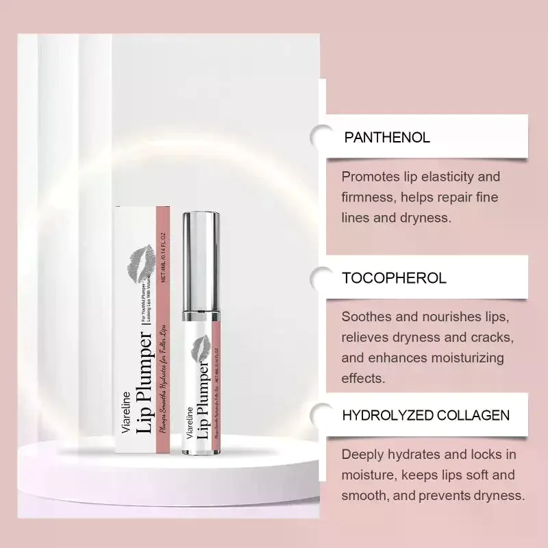 Softening Lip Serum Plumping Repair Deep Nourish Moisturizing Dry Lips Treatment  For Women Long Lasting Beauty Lip Care