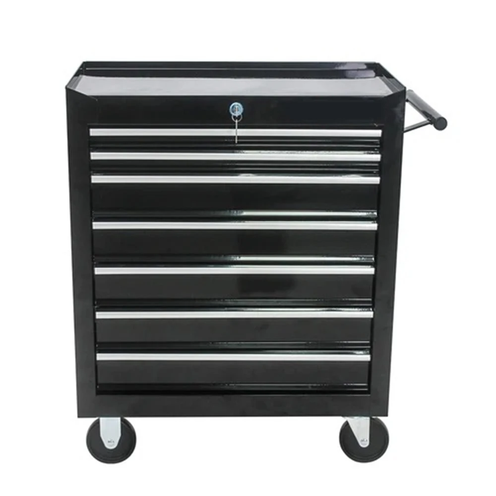 

Customizable ODM/OBM Support Black 7-Drawer Mechanic Tool Cabinet With Wheels