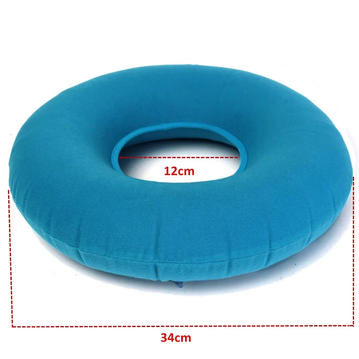Inflatable Rubber Ring Round Seat Cushion Medical Hemorrhoid Pillow Donut 34cm